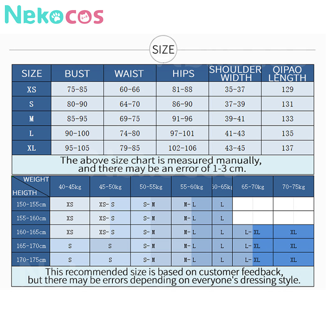 【Nekocos】Anime Code Geass Cosplay C.C. Cheongsam Cosplay Costume | In Stock