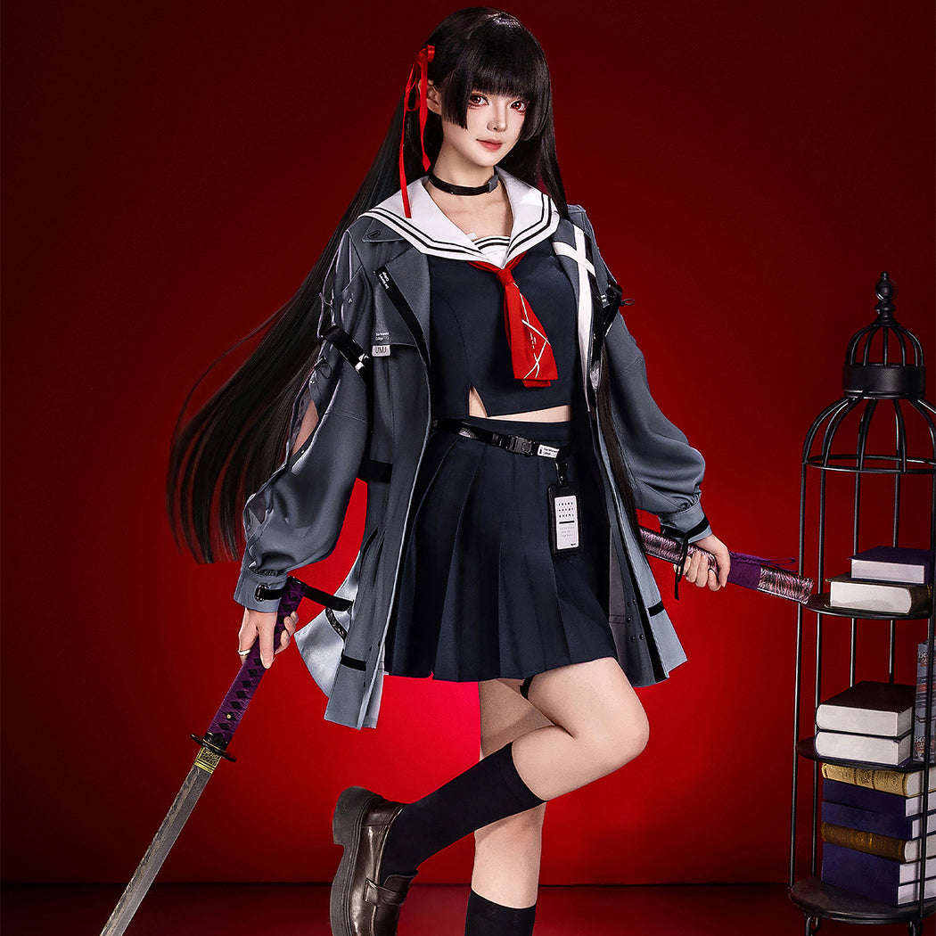 【Nekocos】Game Wuthering Waves Cosplay CHISA Cosplay Costume Premium Edition | Custom-Tailor