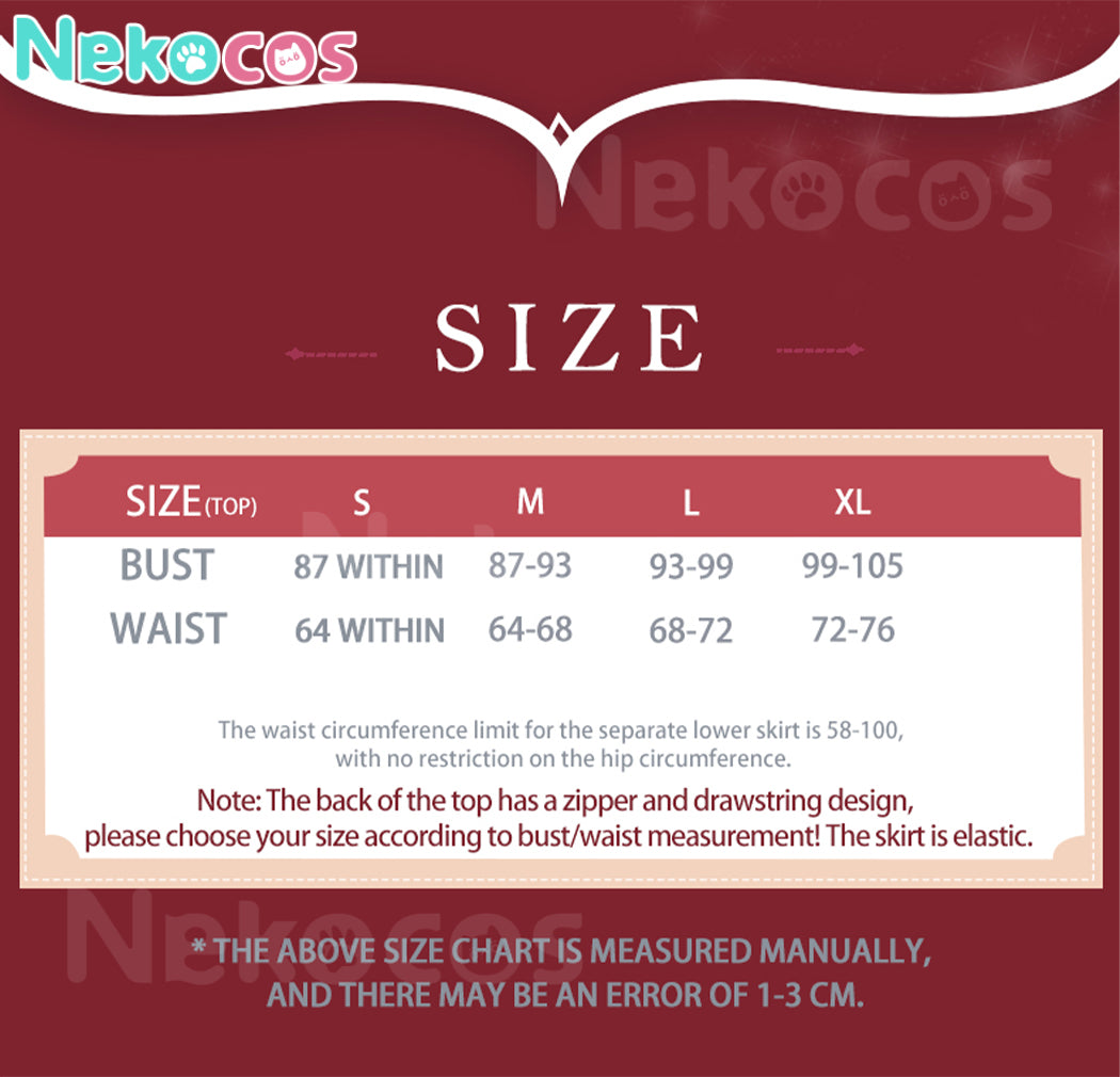 【Nekocos】Game Wuthering Waves Cosplay Carlotta Montelli Cosplay Costume Premium Edition | Pre-Sale