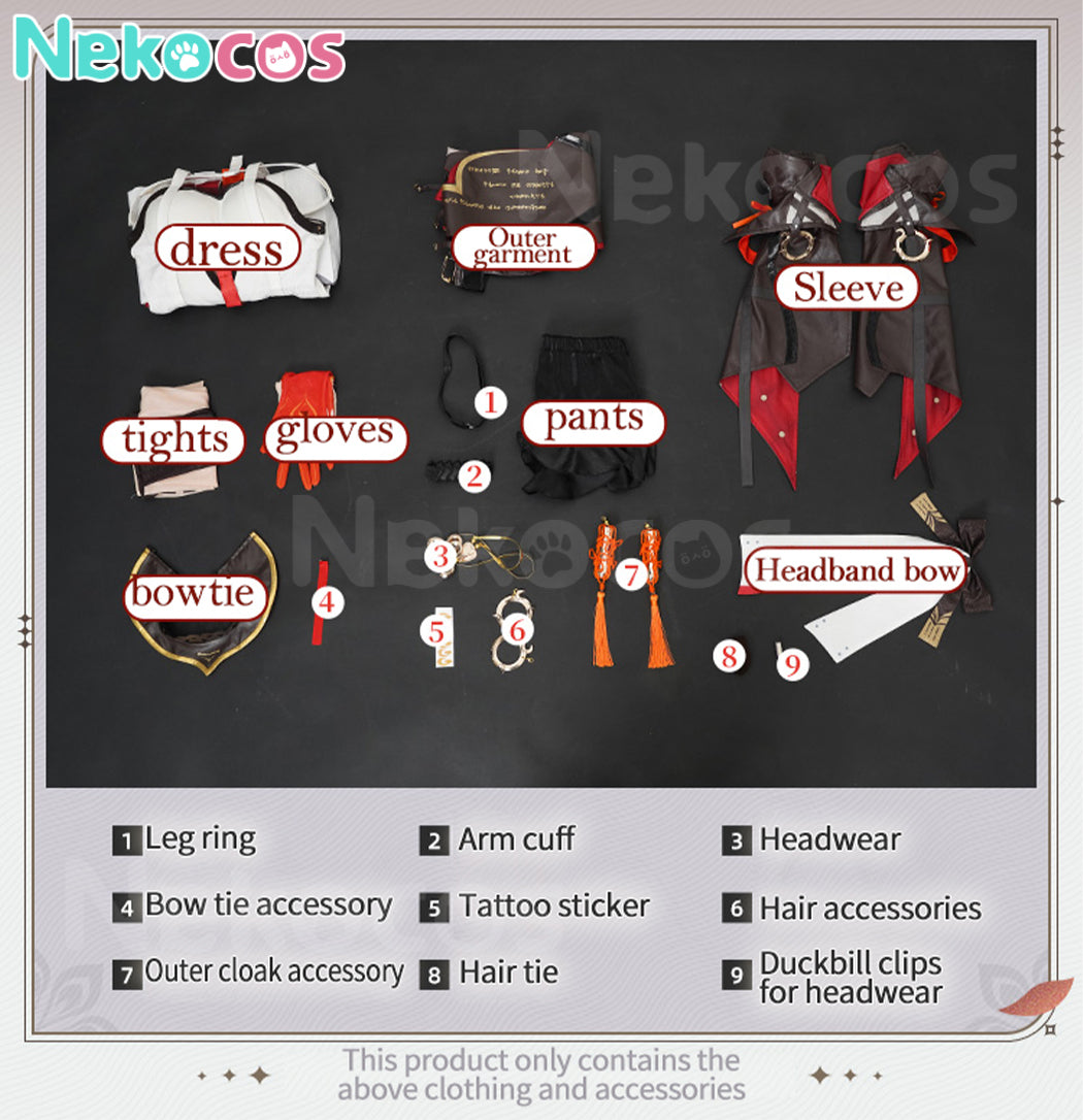 【Nekocos】Game Wuthering Waves Cosplay ChangLi Cosplay Costume Premium Edition | In Stock