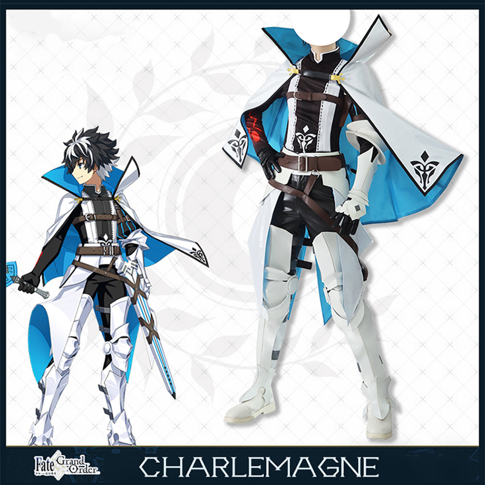 【Nekocos】Game Fate Grand Order Cosplay Charlemagne Cosplay Costume | Pre-Sale
