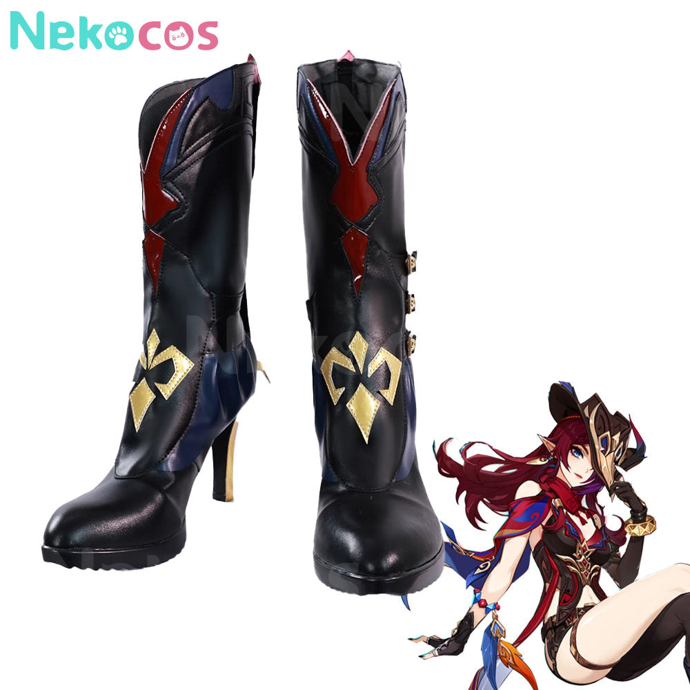 Spiel Genshin Impact Cosplay Chasca Cosplay Schuhe