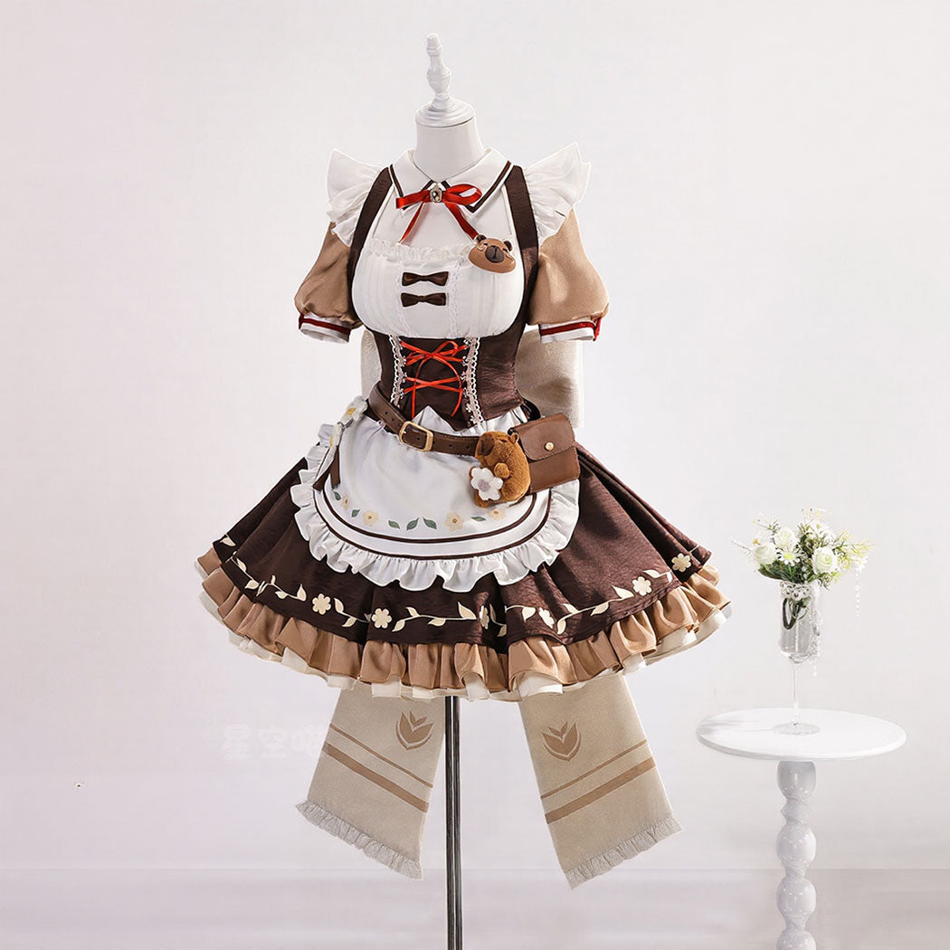【Nekocos】Game Wuthering Waves Cosplay Chisa Cosplay Costume | In Stock