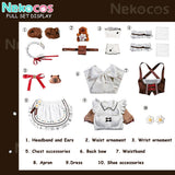 【Nekocos】Game Wuthering Waves Cosplay Chisa Cosplay Costume | In Stock