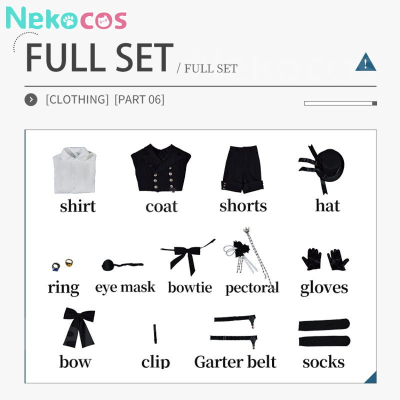 【Nekocos】Anime Ciel Phantomhive Cosplay Costume | Custom-Tailor