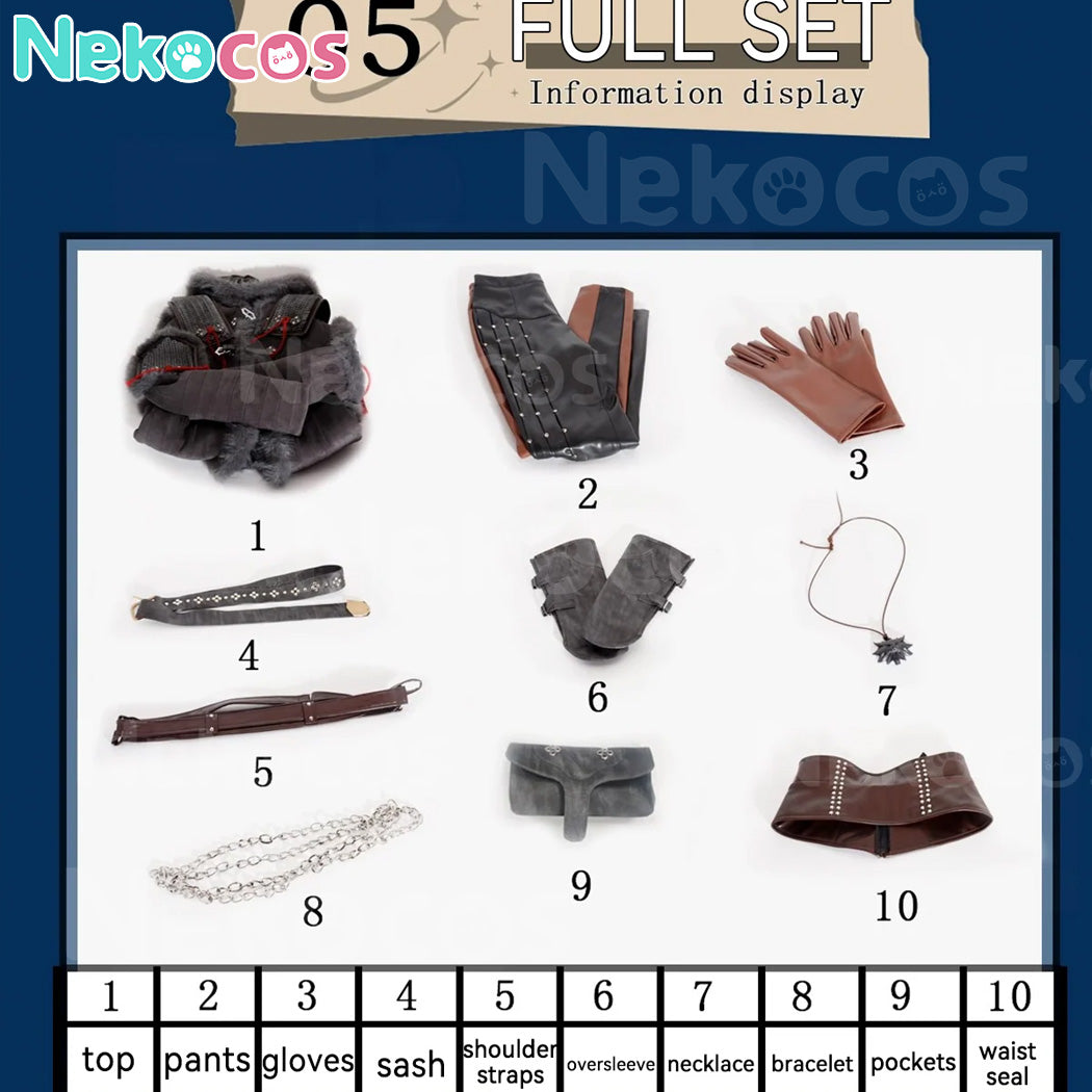 【Nekocos】Game The Witcher IV Cosplay Ciri Cosplay Costume | Custom-Tailor