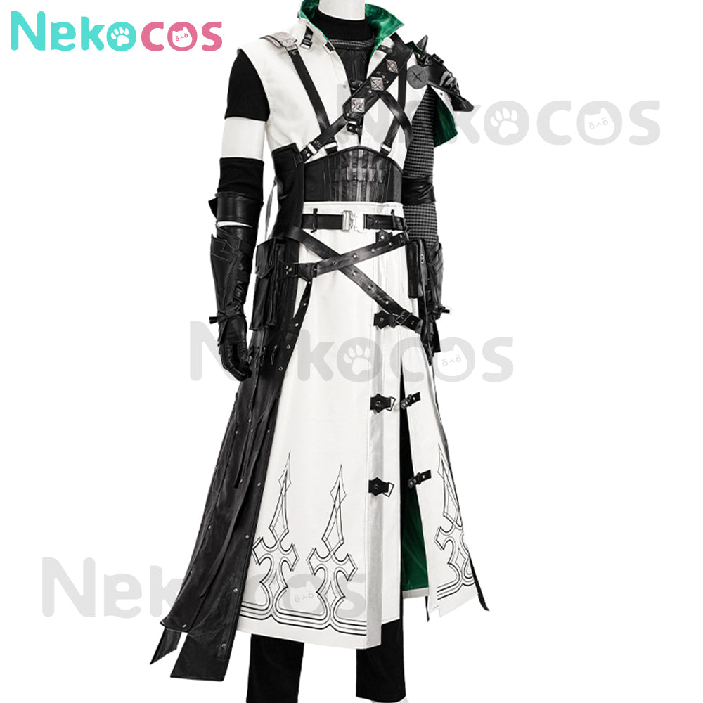 【Nekocos】Game Final Fantasy VII Cosplay Lifestream Young Cloud Cosplay Costume | Pre-Sale
