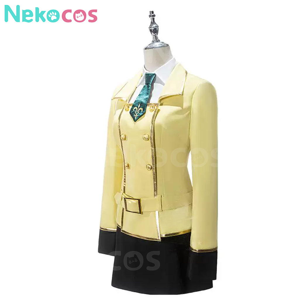【Nekocos】Anime Code Geass Cosplay Lelouch Lamperouge&CC School Uniform Cosplay Costume | In Stock