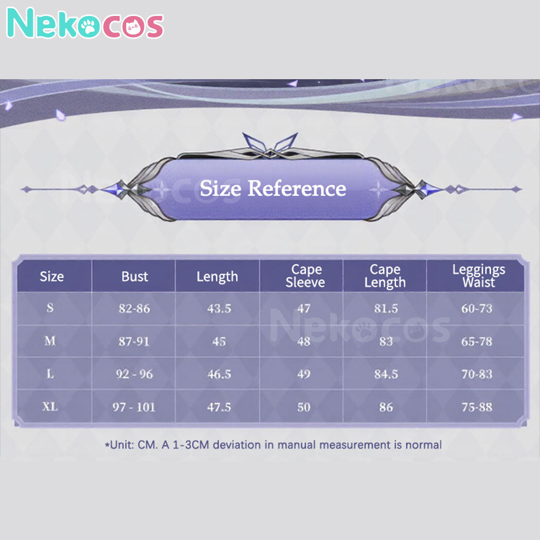 【Nekocos】Game Genshin Impact Cosplay Columbina Hyposelenia Cosplay Costume Premium Edition | Custom-Tailor