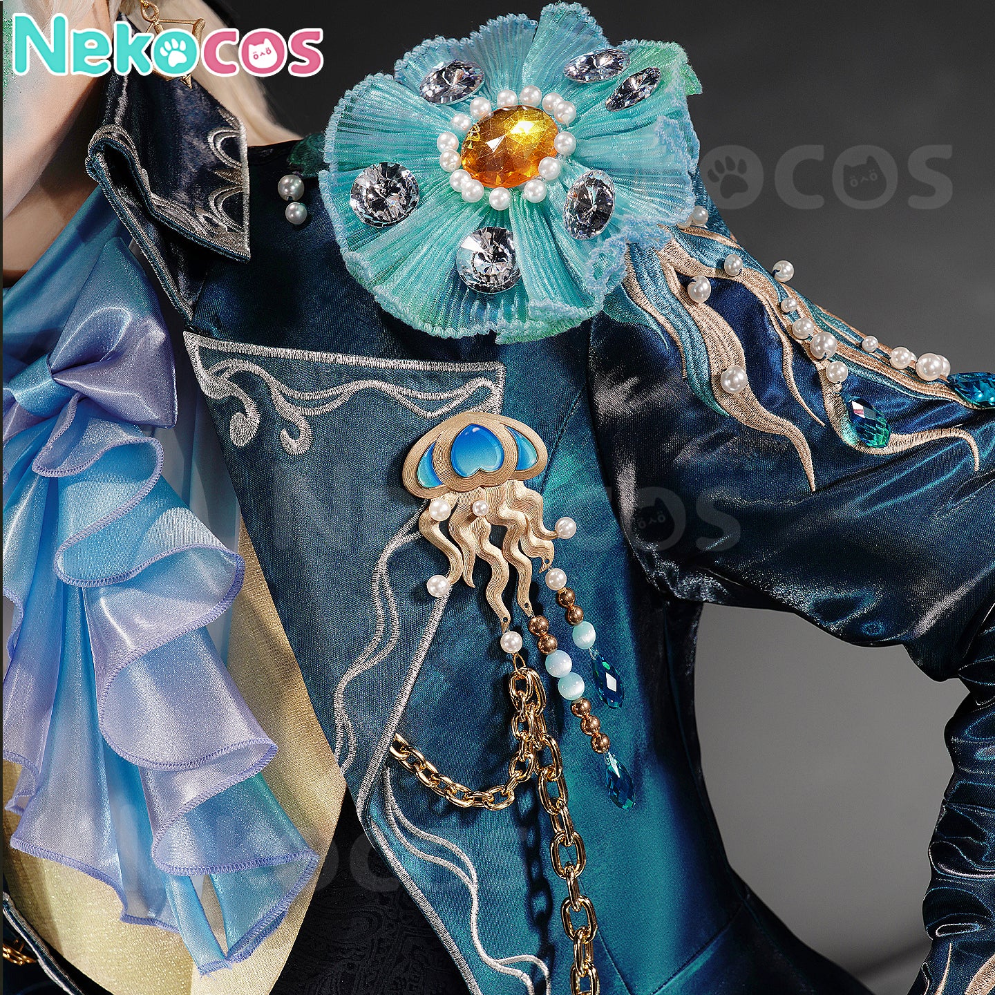 【Nekocos】Game Identity V Cosplay Composer Phantom Sail Cosplay Costume Premium Edition | Custom-Tailor