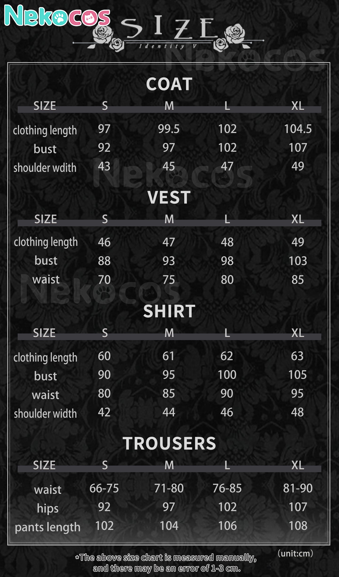 【Nekocos】Game Identity V Cosplay Blending Cosplay Costume Premium Edition | Custom-Tailor