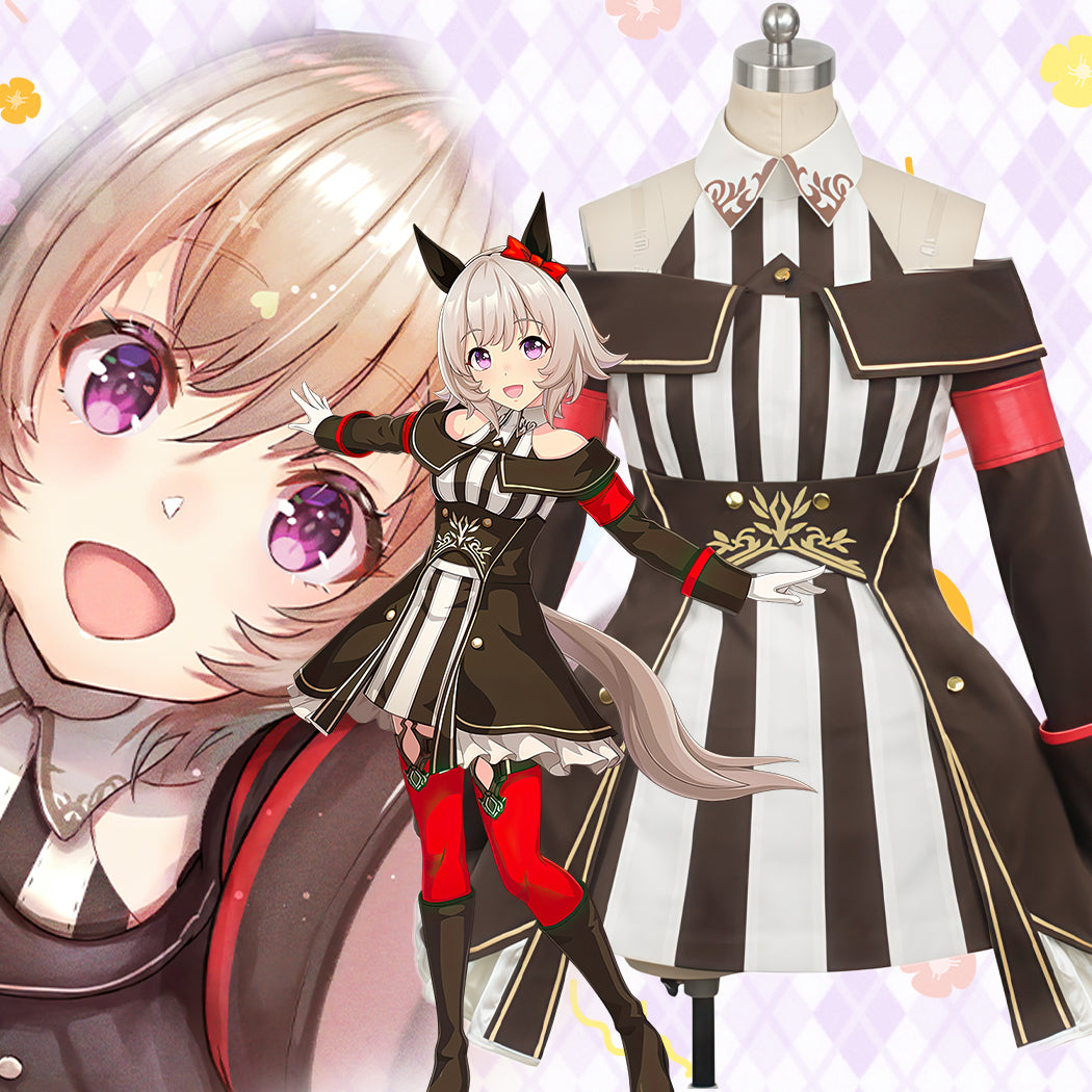 【Nekocos】Game Uma Musume Pretty Derby Cosplay Curren Chan Cosplay Costume | Pre-Sale