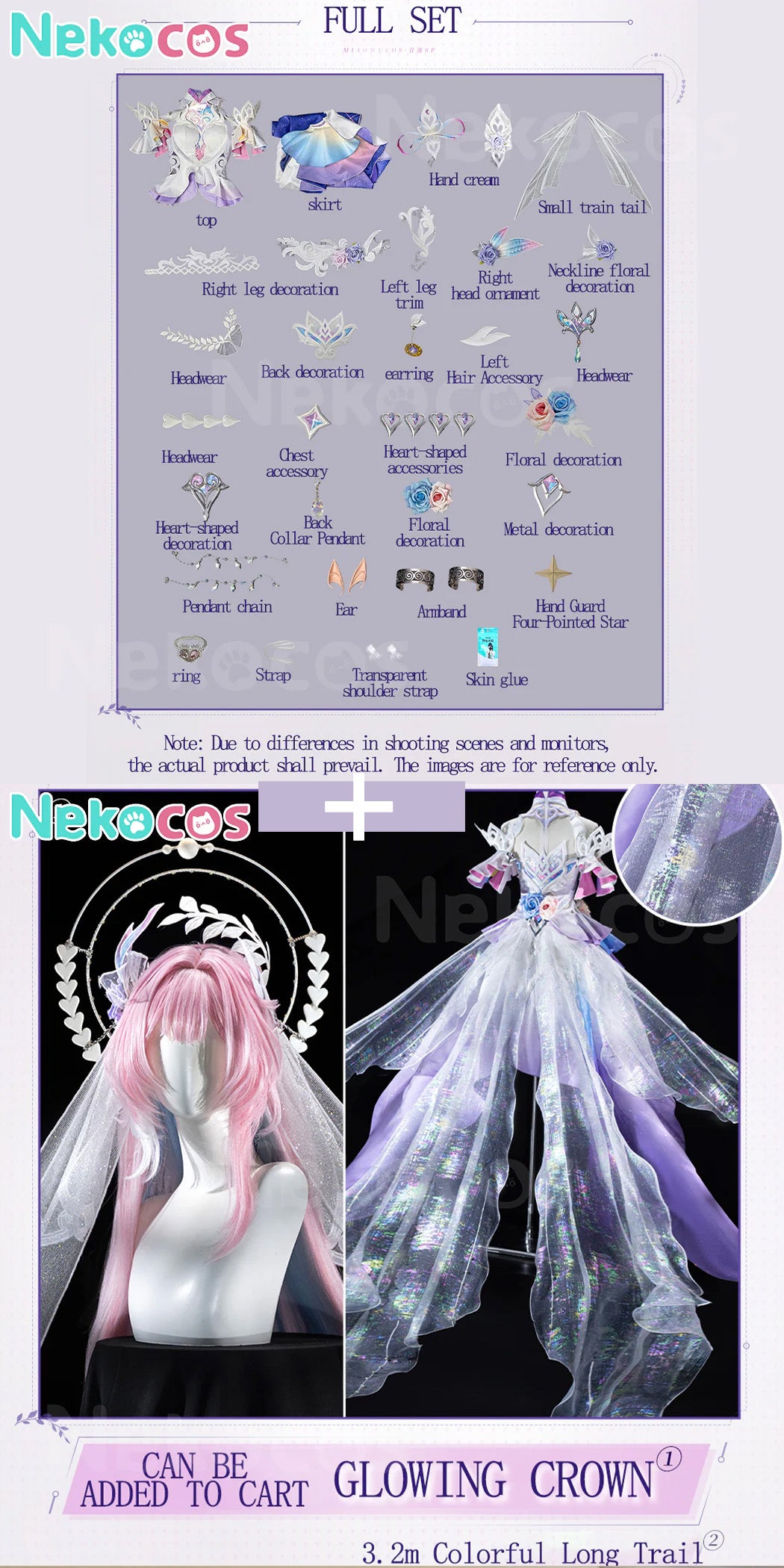 【Nekocos】Game Honkai: Star Rail Cosplay Cyrene Cosplay Costume Premium Edition | Custom-Tailor