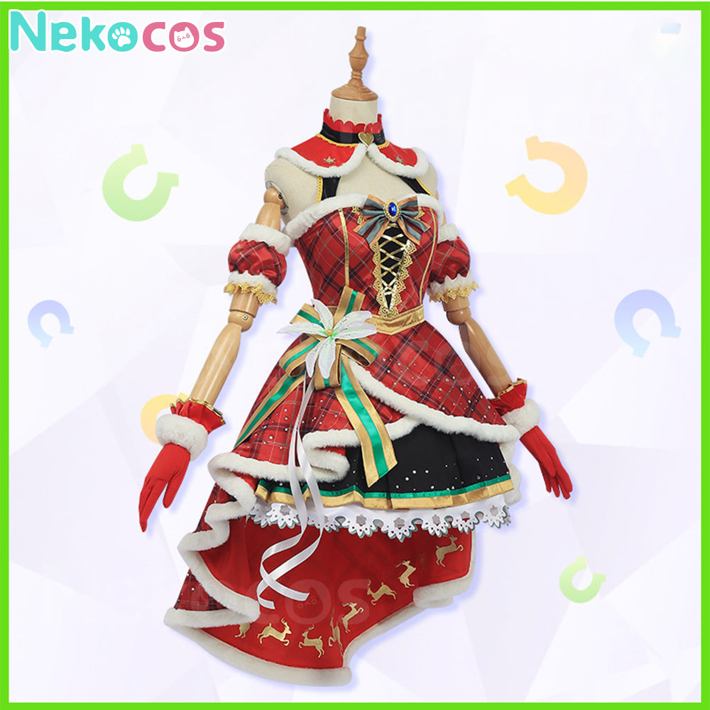 【Nekocos】Game Uma Musume Pretty Derby Cosplay Daiwa Scarlet Christmas  Cosplay Costume | Custom-Tailor