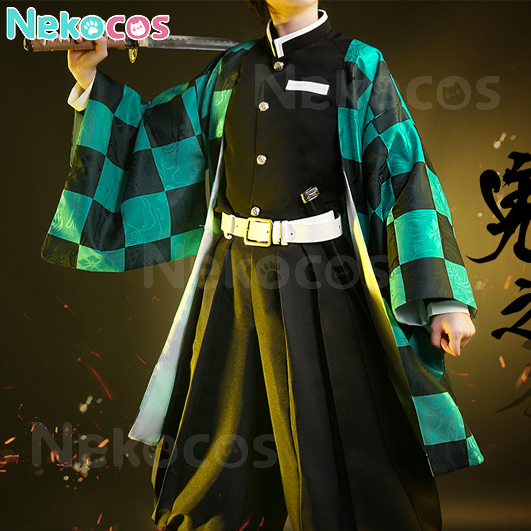 【Nekocos】Anime Demon Slayer Cosplay Kamado Tanjirou Cosplay Costume | Custom-Tailor