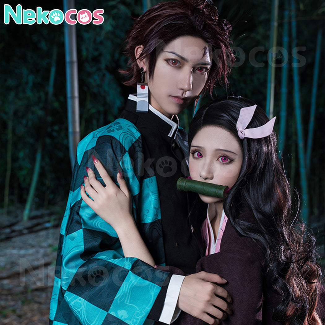 【Nekocos】Anime Demon Slayer Cosplay Kamado Tanjirou Cosplay Costume | Custom-Tailor