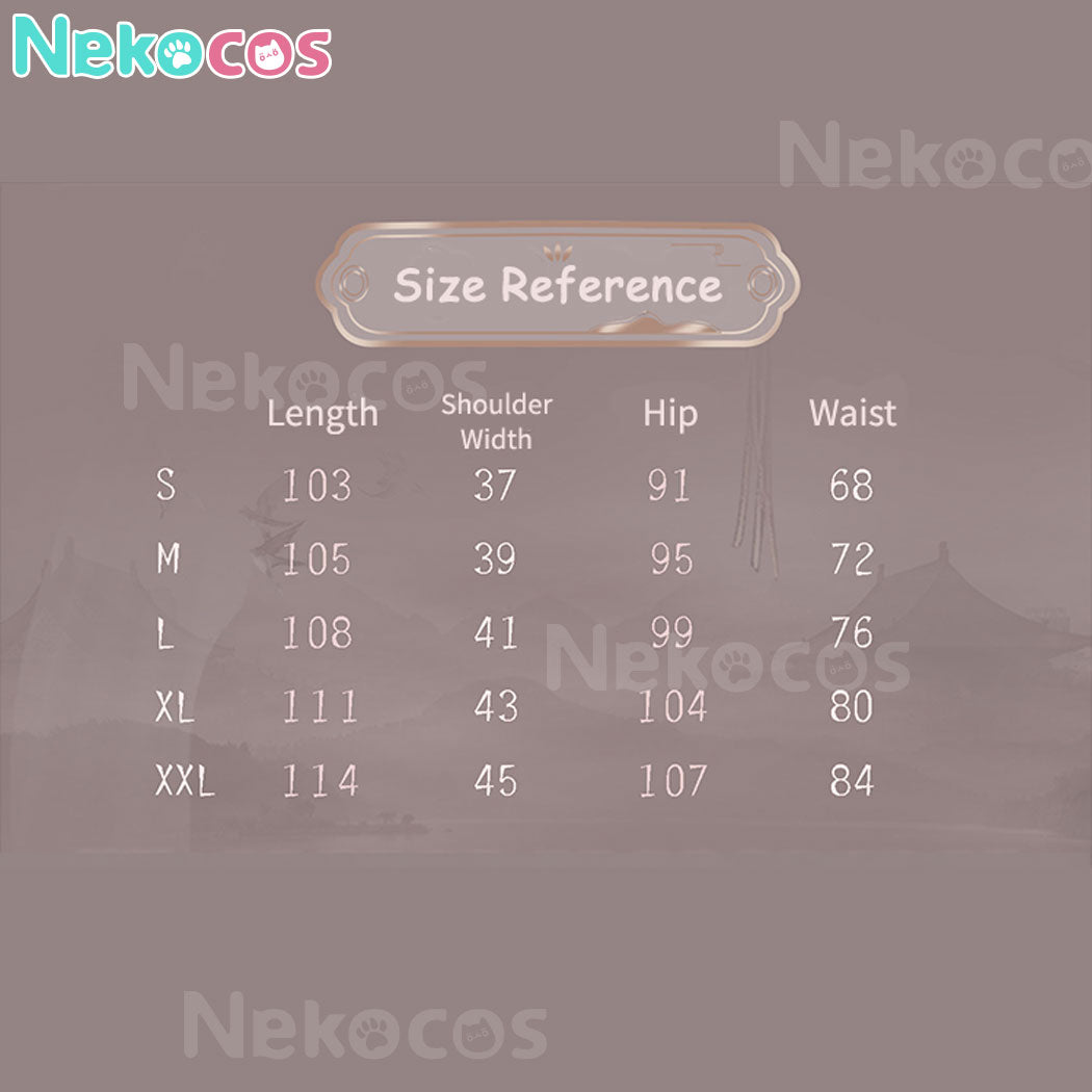 【Nekocos】Game Cosplay Banquet in Peach Blossom Land Cheongsam Cosplay Costume | In Stock
