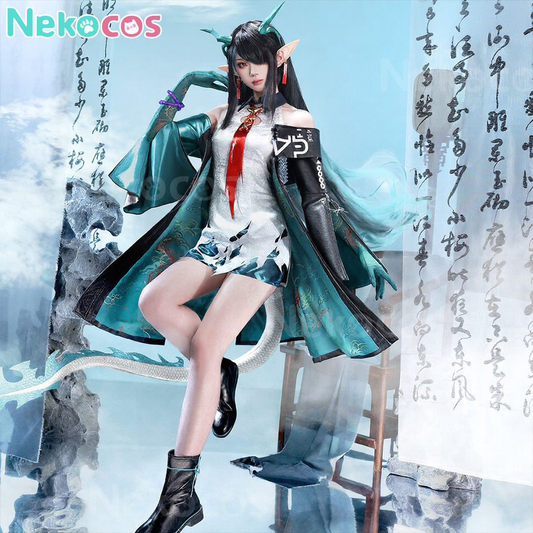 【Nekocos】Game Arknights Cosplay Dusk Cosplay Costume Premium Edition | In Stock