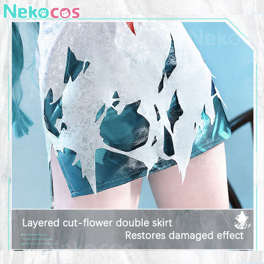 【Nekocos】Game Arknights Cosplay Dusk Cosplay Costume Premium Edition | In Stock