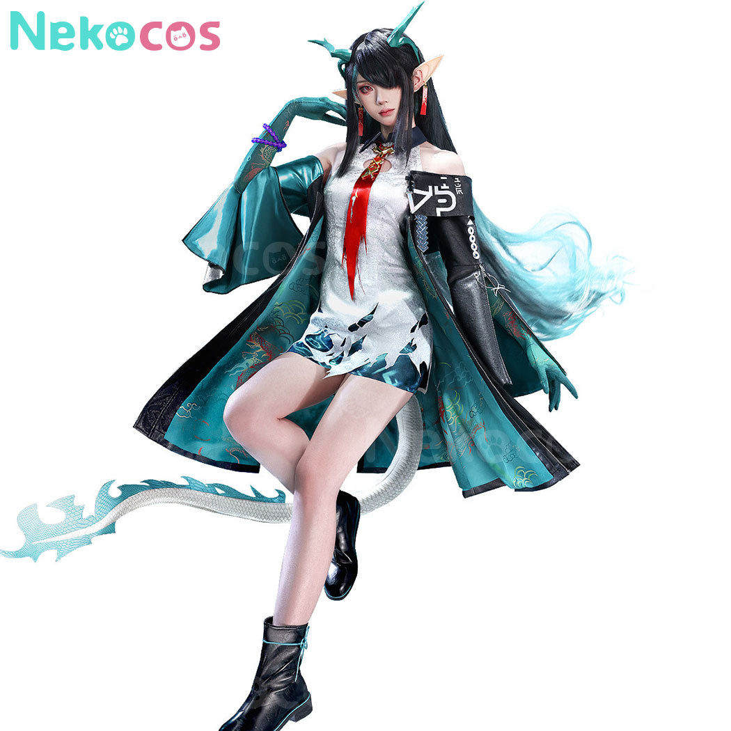 【Nekocos】Game Arknights Cosplay Dusk Cosplay Costume Premium Edition | In Stock