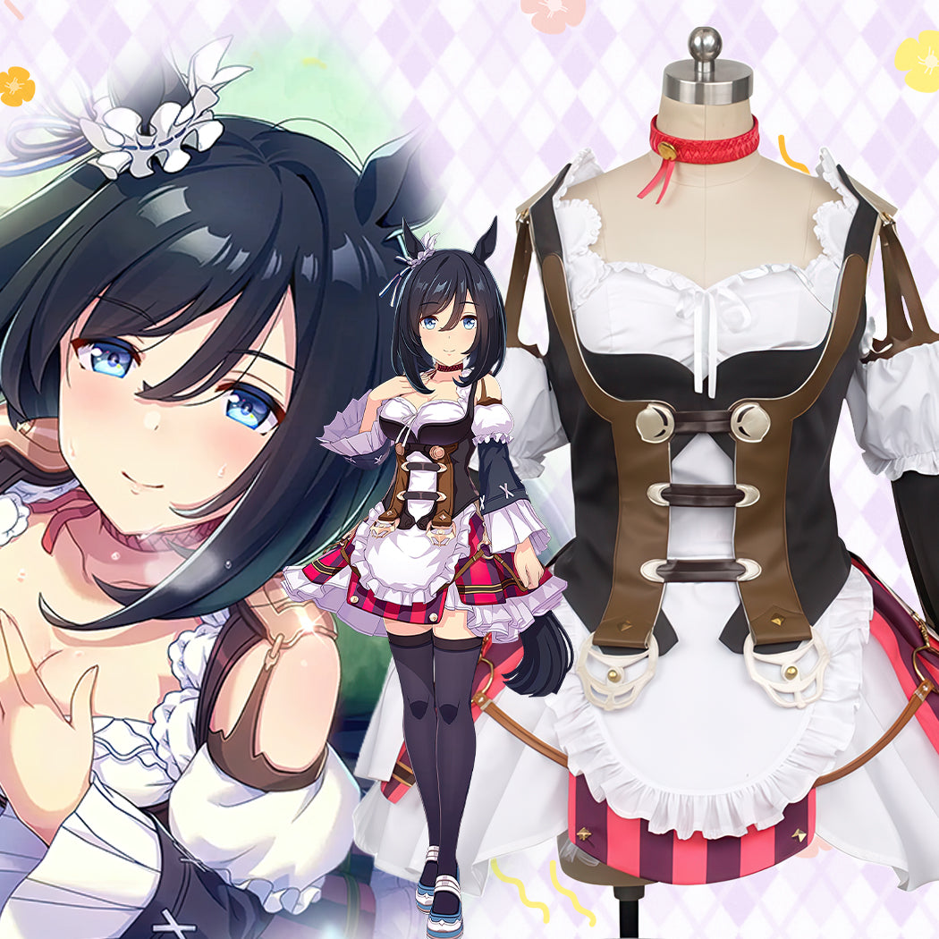 【Nekocos】Game Uma Musume Pretty Derby Cosplay Eishin Flash Cosplay Costume | Pre-Sale
