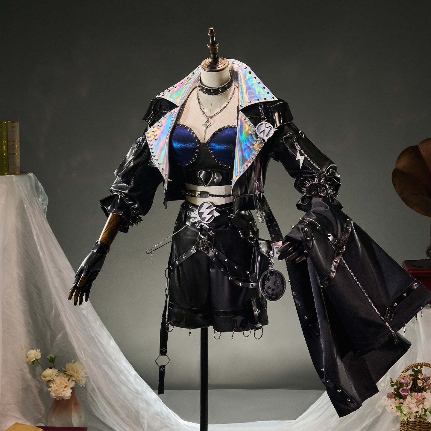 【Nekocos】Game Identity V Cosplay Opera Singer Electric Symphony Cosplay Costume Premium Edition | Custom-Tailor