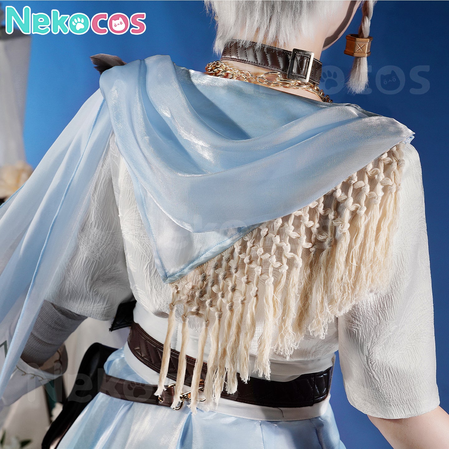 【Nekocos】Game Identity Ⅴ Cosplay Pure White Prophet Cosplay Costume Premium Edition | Custom-Tailor