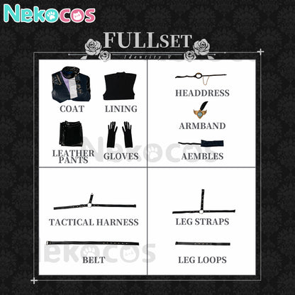 【Nekocos】Game Identity V Cosplay Seer (Eli Clark) skin Noir Cosplay Costume Premium Edition | Pre-Sale