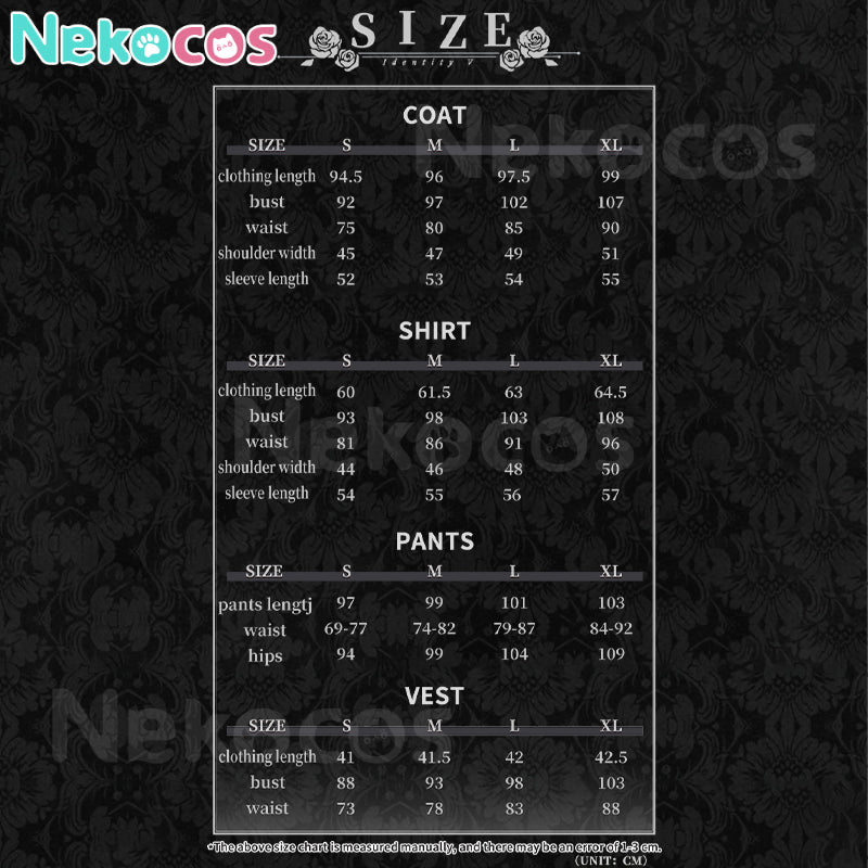 【Nekocos】Game Identity V Cosplay Embalmer Cosplay Costume Premium Edition | Custom-Tailor