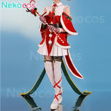【Nekocos】Anime Re Zero Cosplay Emilia Ram Christmas Cosplay Costume | Custom-Tailor