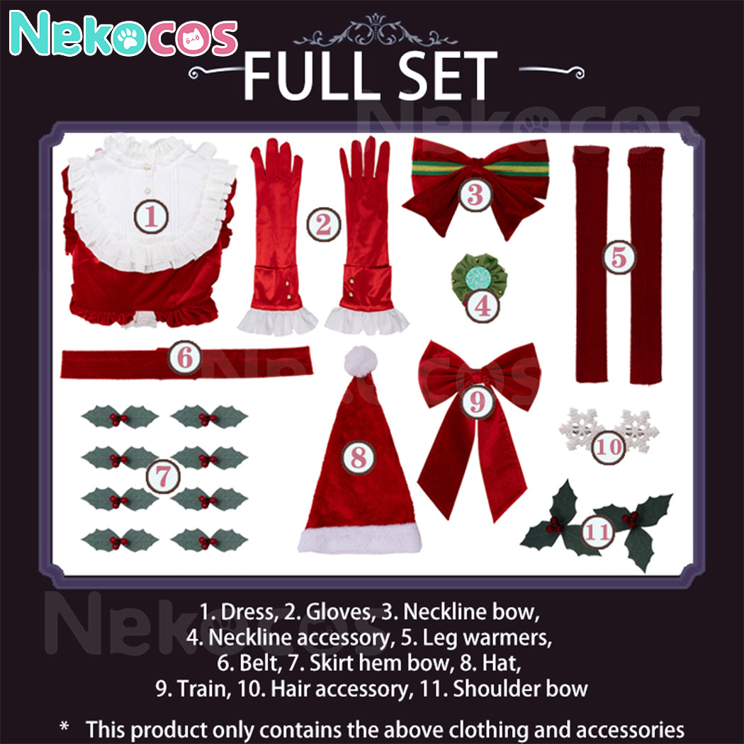 【Nekocos】Game Identity Ⅴ Cosplay Christmas Emma Woods Cosplay Costume | Custom-Tailor