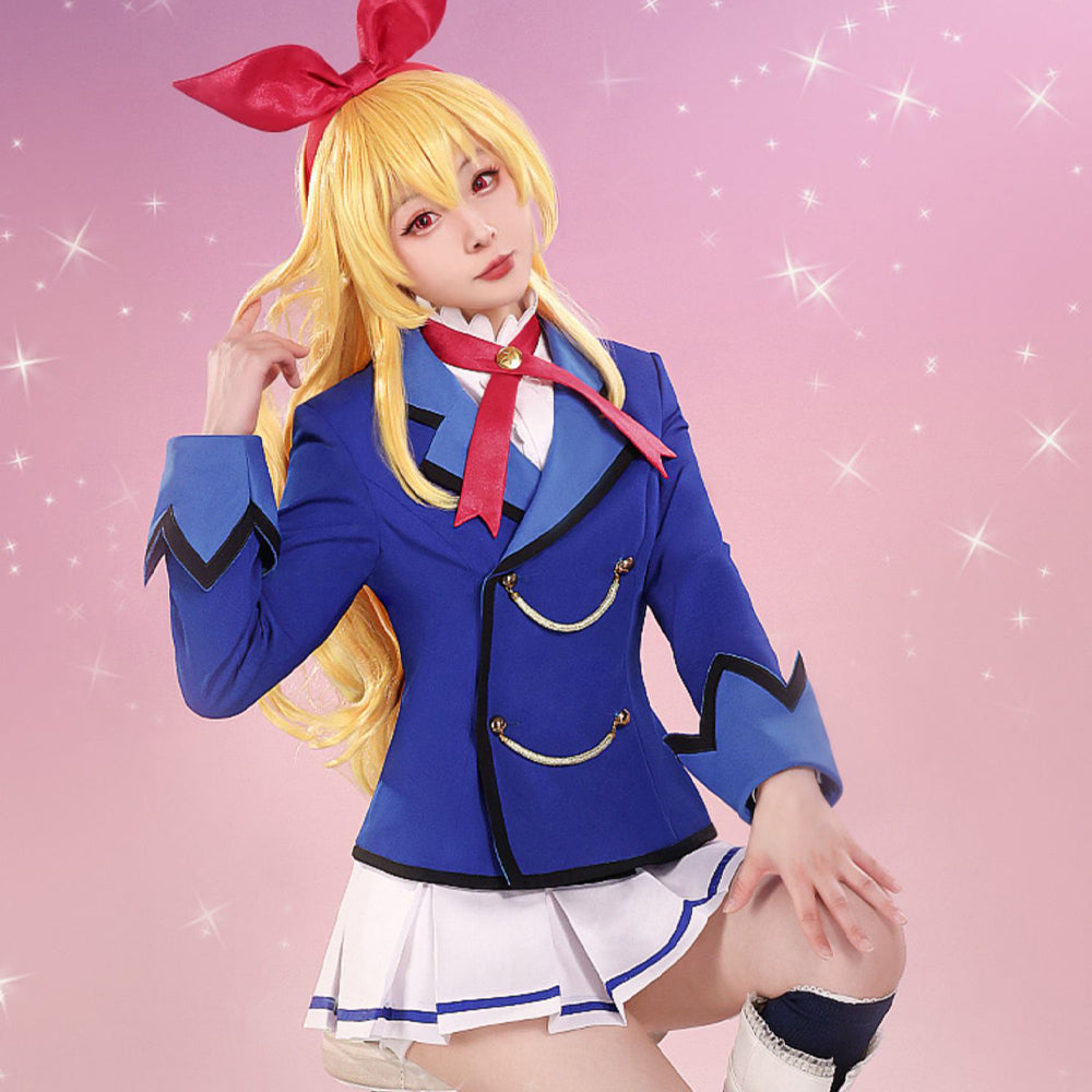 【Nekocos】Anime Aikatsu! Cosplay Fall school uniform Cosplay Costume Premium Edition | In Stock