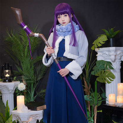 【Nekocos】Anime Frieren: Beyond Journey's End Cosplay Fern Winter Clothing Cosplay Costume | In Stock