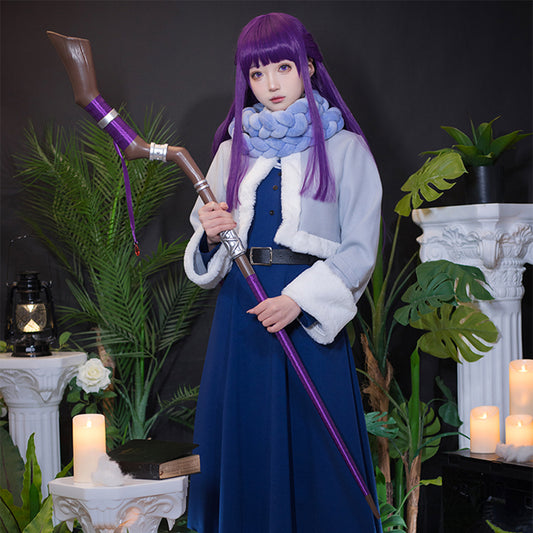 【Nekocos】Anime Frieren: Beyond Journey's End Cosplay Fern Winter Clothing Cosplay Costume | In Stock