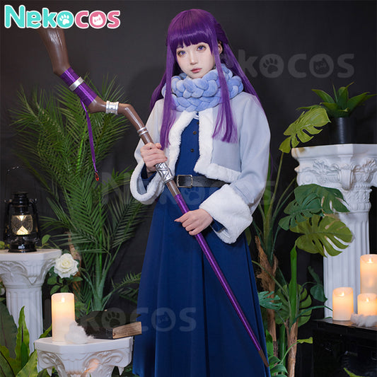 【Nekocos】Anime Frieren: Beyond Journey's End Cosplay Fern Winter Clothing Cosplay Costume | In Stock