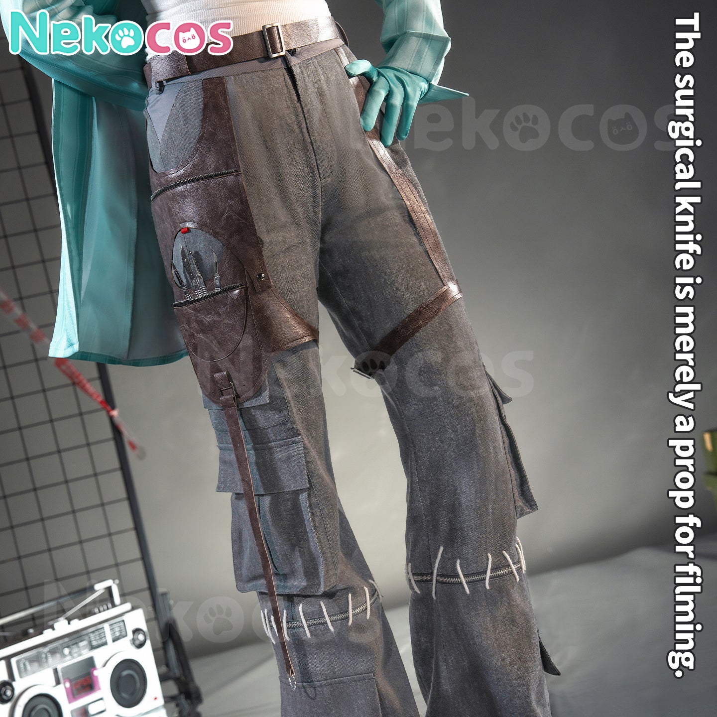 【Nekocos】Game Arknights Cosplay Duqiao Under the Shadowless Lamp Cosplay Costume Premium Edition | Custom-Tailor