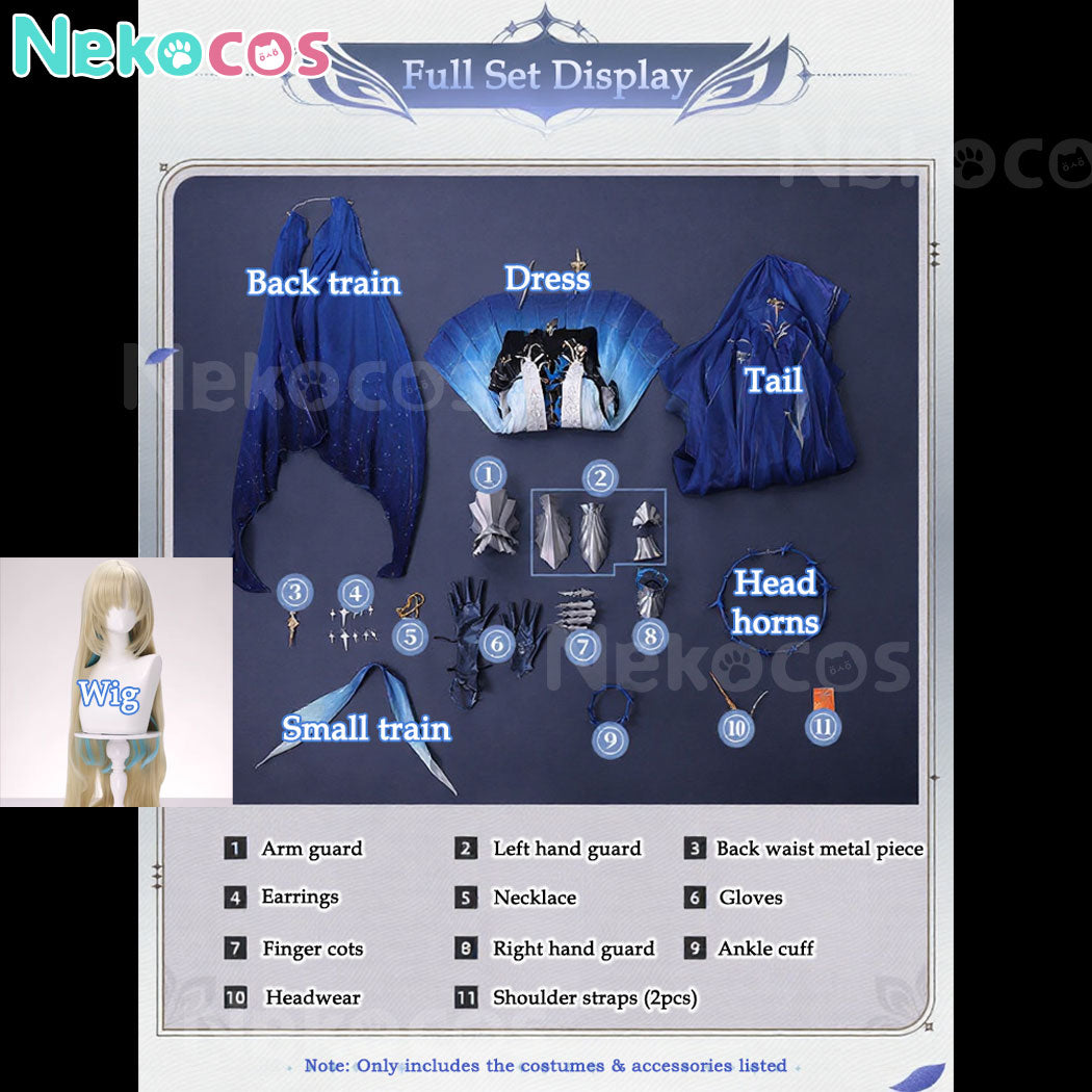 【Nekocos】Game Wuthering Waves Cosplay Cartethyia Fleurdelys Cosplay Costume Premium Edition | Custom-Tailor