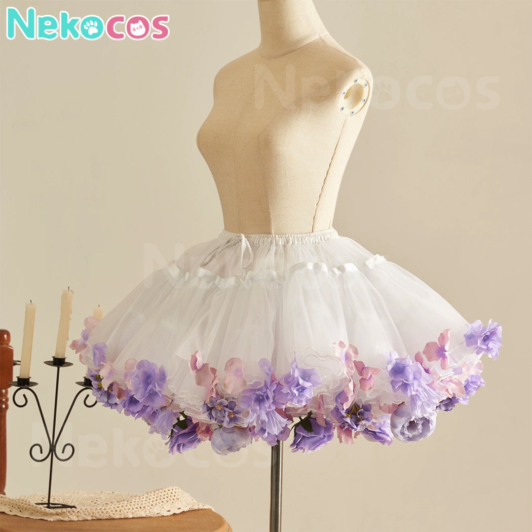 【Nekocos】Cosplay Floral Petticoats | In Stock