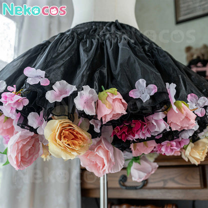 【Nekocos】Cosplay Floral Petticoats | In Stock