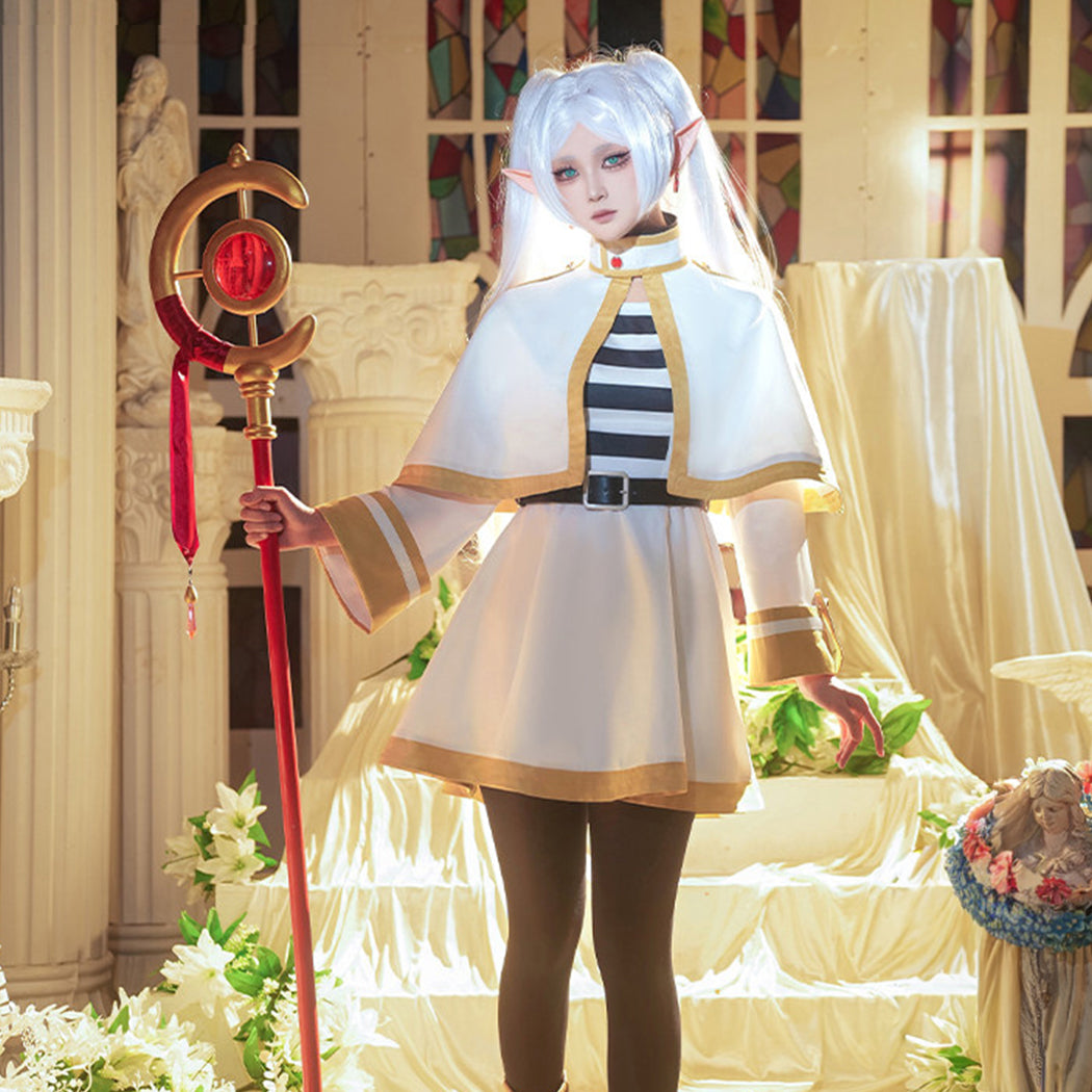 【Nekocos】Anime Cosplay Friren Cosplay Costume | In Stock