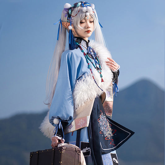 【Nekocos】Anime Frieren: Beyond Journey's End Cosplay Frieren Cosplay Costume Premium Edition | In Stock