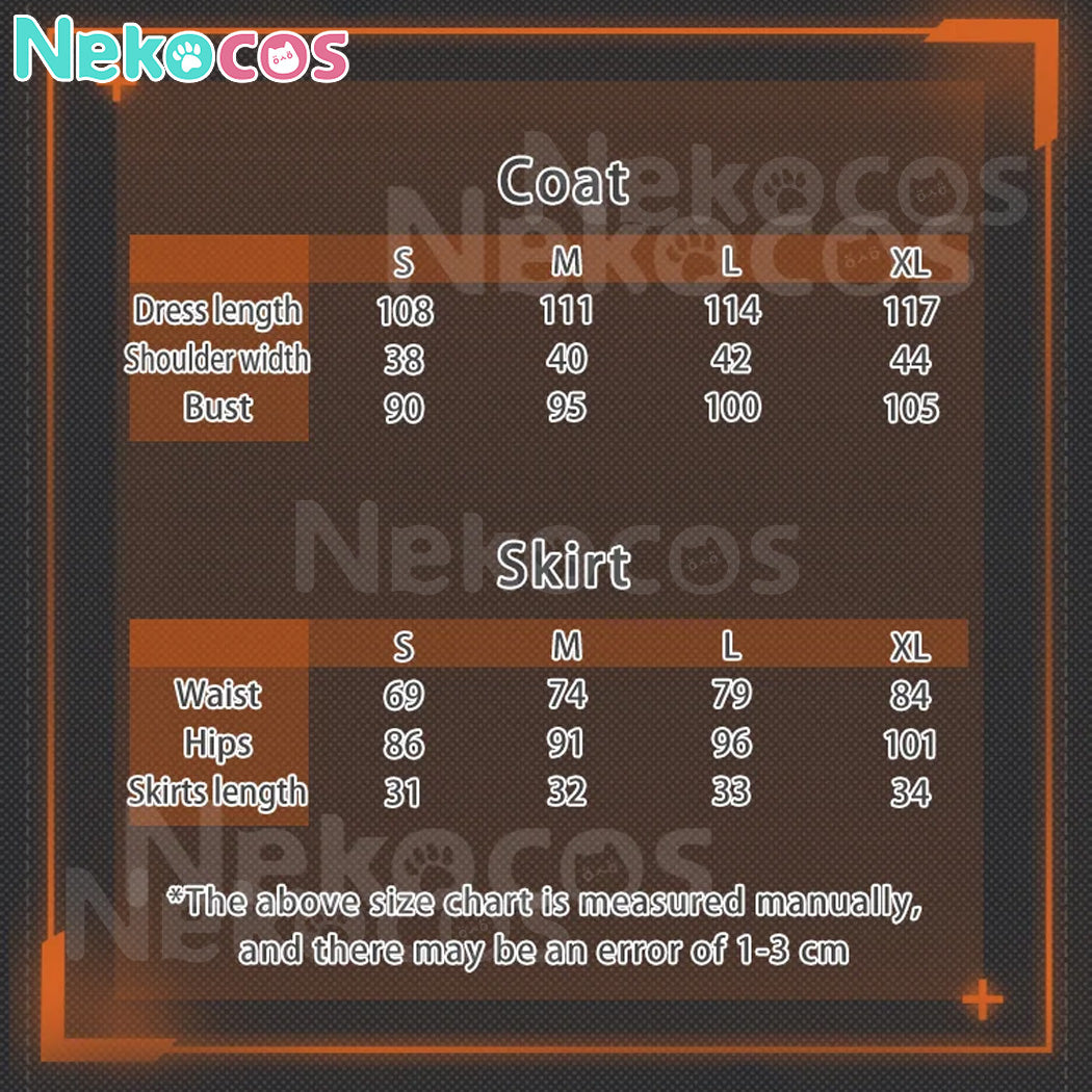 【Nekocos】Game Arknights Cosplay FrostNova Cosplay Costume Premium Edition | In Stock