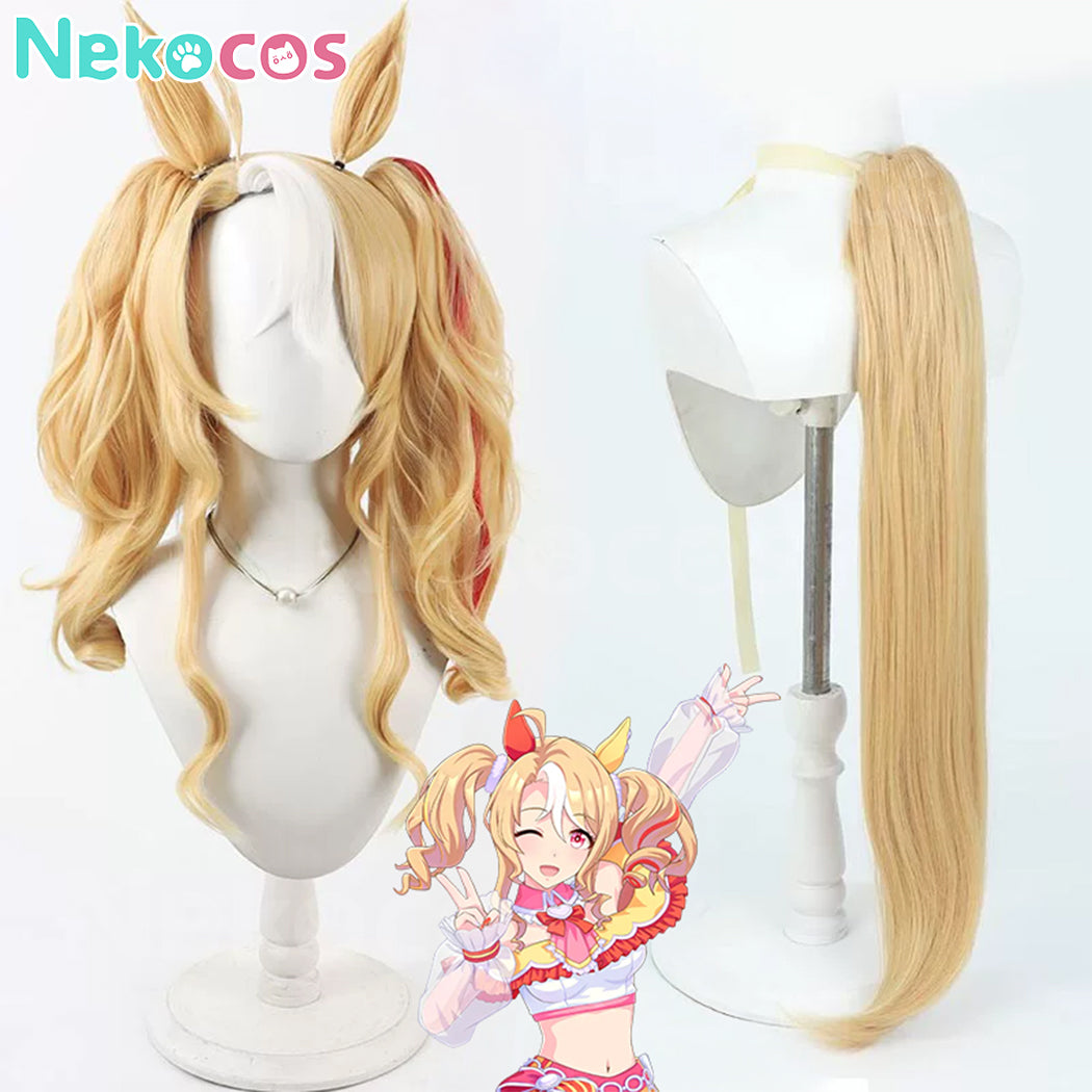 【Nekocos】Game Uma Musume Pretty Derby Cosplay Fusaichi Pandora Cosplay Costume | In Stock
