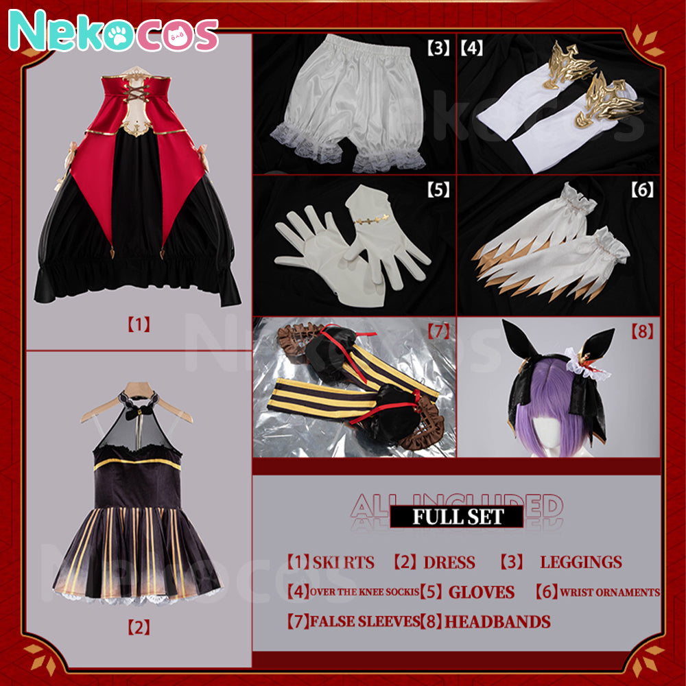 【Nekocos】Game Uma Musume Pretty Derby Cosplay Vivlos Cosplay Costume | Pre-Sale