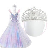 【Nekocos】Movie Wicked Cosplay Glinda Cosplay Costume | Custom-Tailor