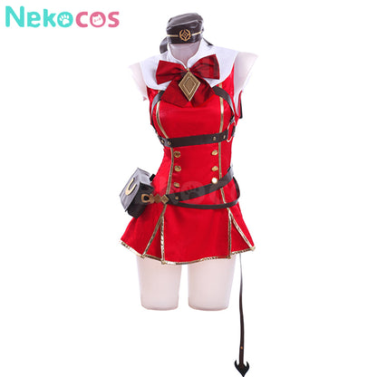【Nekocos】Game Uma Musume Pretty Derby Cosplay Gold Ship Cosplay Costume | In Stock