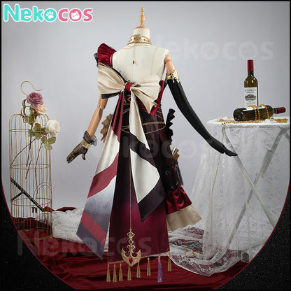 【Nekocos】Game Uma Musume Pretty Derby Cosplay Arc de Triomphe Dress Gold Ship Cosplay Costume | Pre-Sale