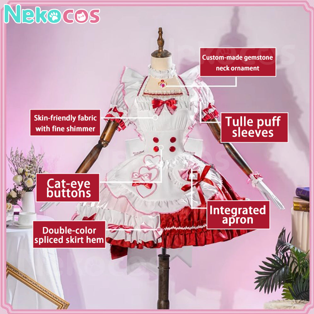 【Nekocos】Game Arknights Cosplay Goldenglow Cosplay Costume | In Stock
