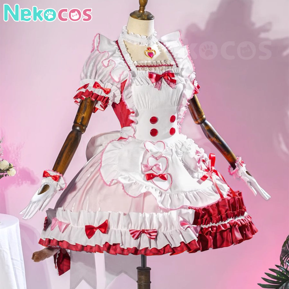 【Nekocos】Game Arknights Cosplay Goldenglow Cosplay Costume | In Stock