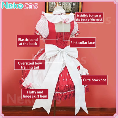 【Nekocos】Game Arknights Cosplay Goldenglow Cosplay Costume | In Stock